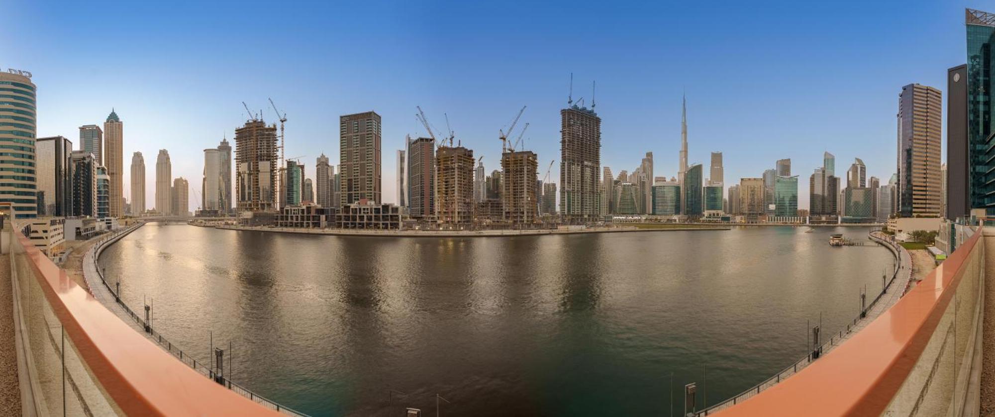 In Business Bay With Stunning Views Of Burj Khalifa & Canal Dubai